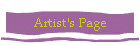 Artist's Page